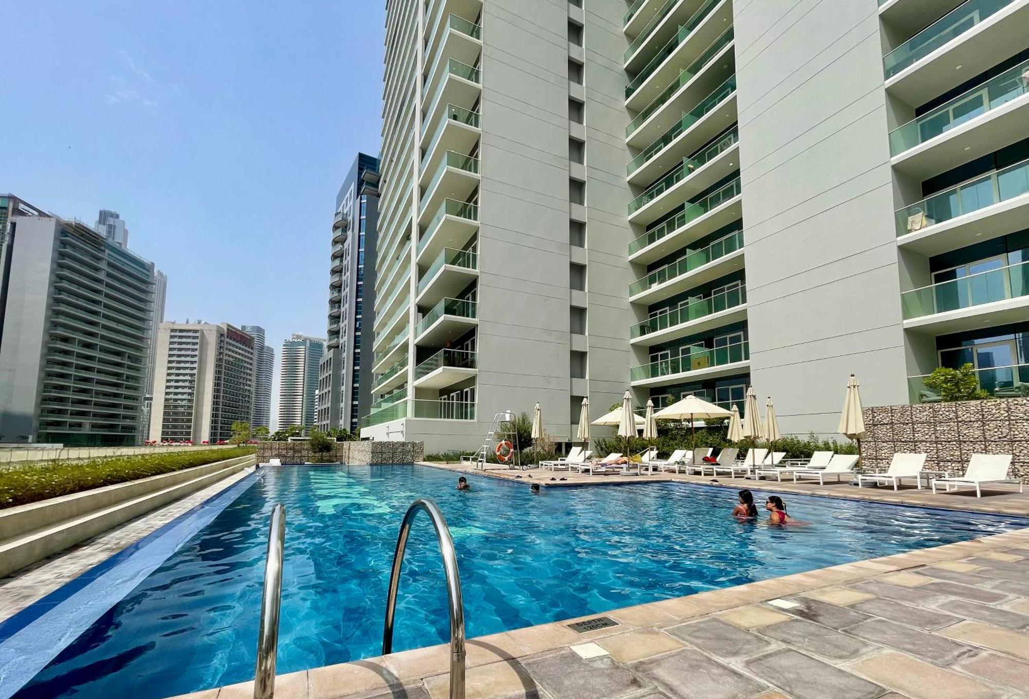 Wonderful Reva Aparthotel Downtown Dubaj Kültér fotó