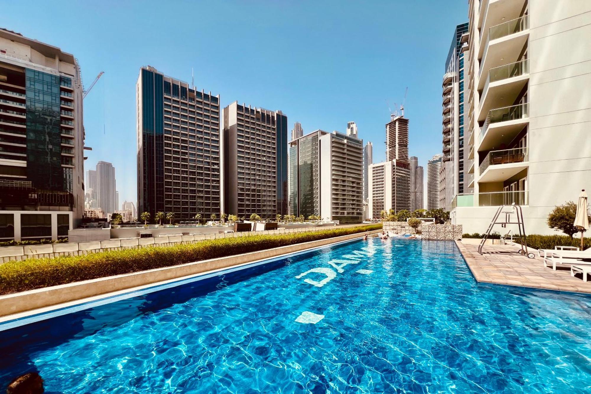 Wonderful Reva Aparthotel Downtown Dubaj Kültér fotó